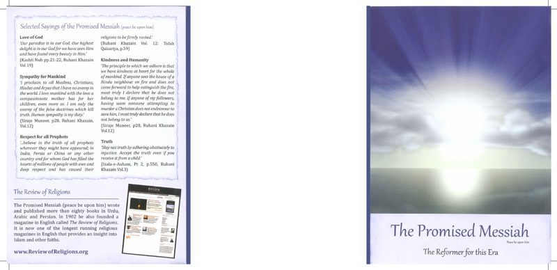The Promised Messiah
